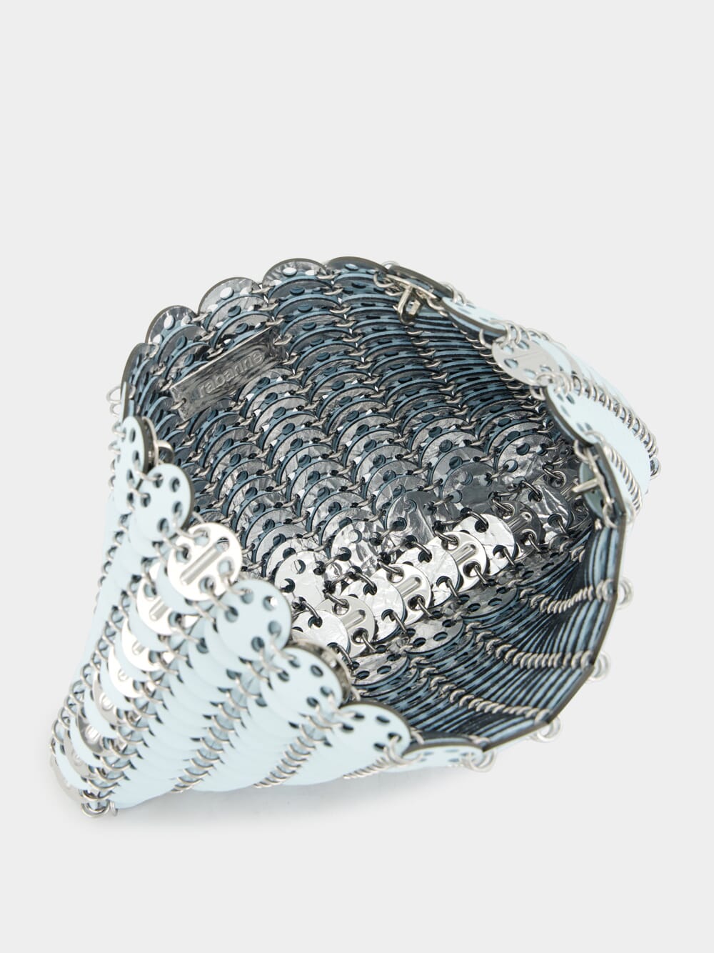 Blue and Silver 1969 Leather Flip Bag - Image 7