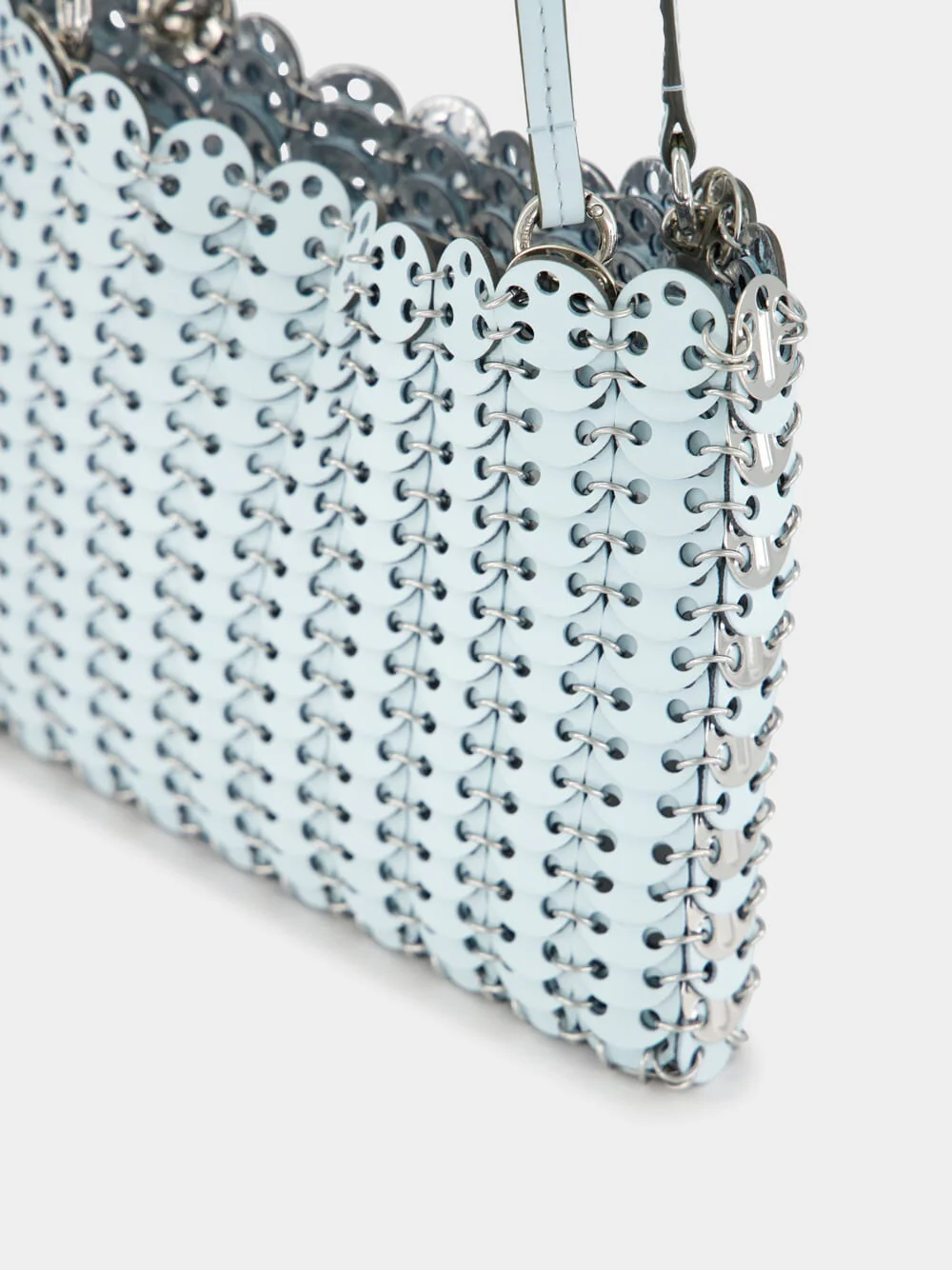 Blue and Silver 1969 Leather Flip Bag - Image 8