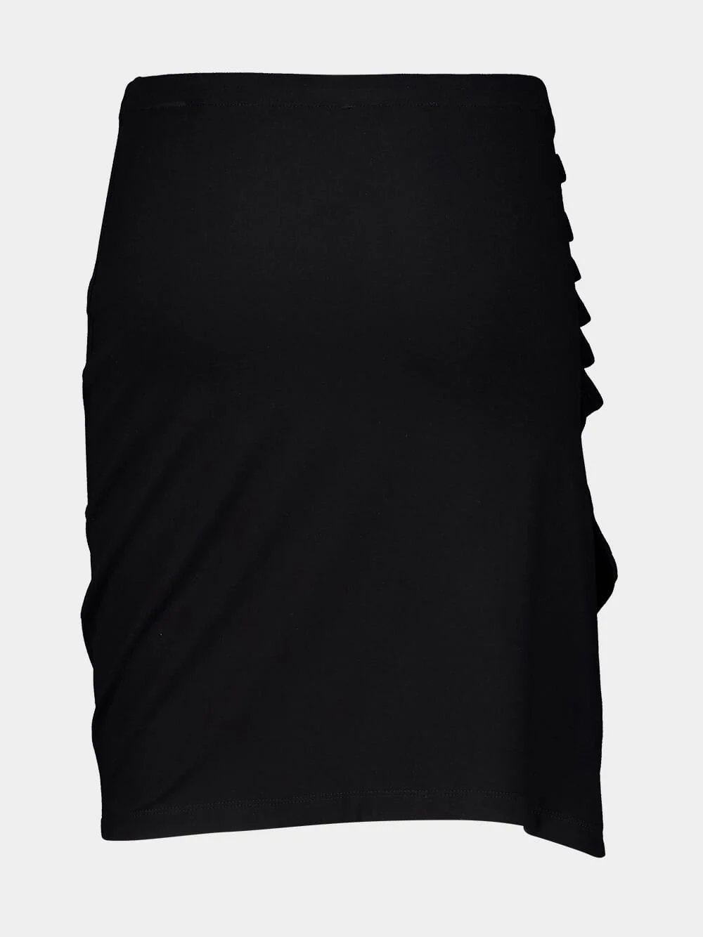Black Pleated Mini Skirt - Image 2