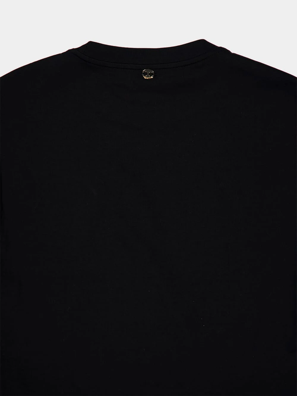 Black T-Shirt With Piercing - Image 6