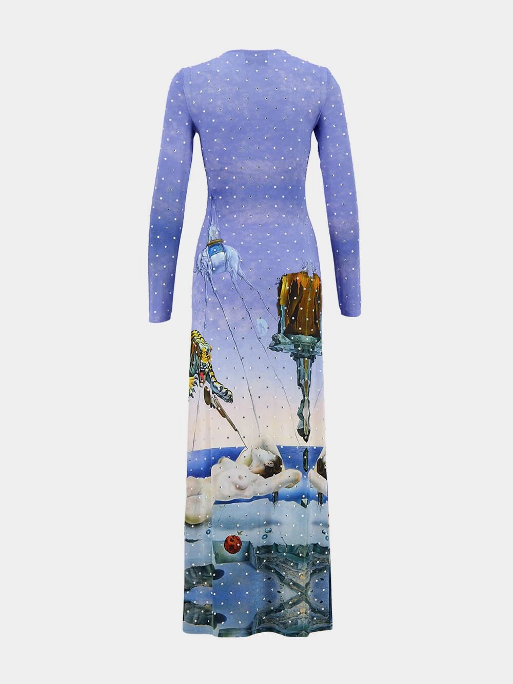 Dali Rhinestone Evening Dress - Image 3