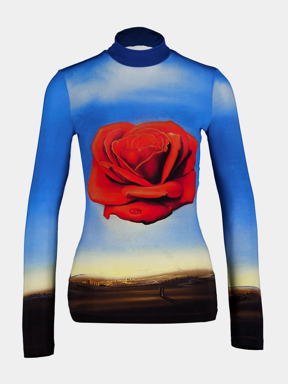 Dali Rose Print Top