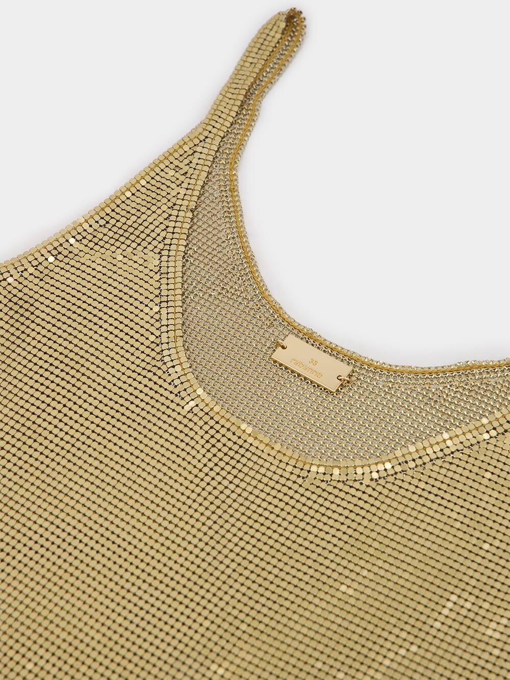 Gold Mesh Chainmail Top - Image 2