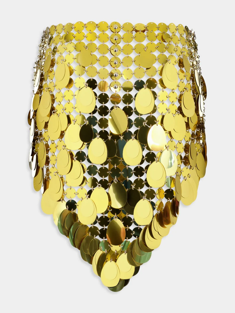 Golden Sparkle Assembly Skirt - Image 3