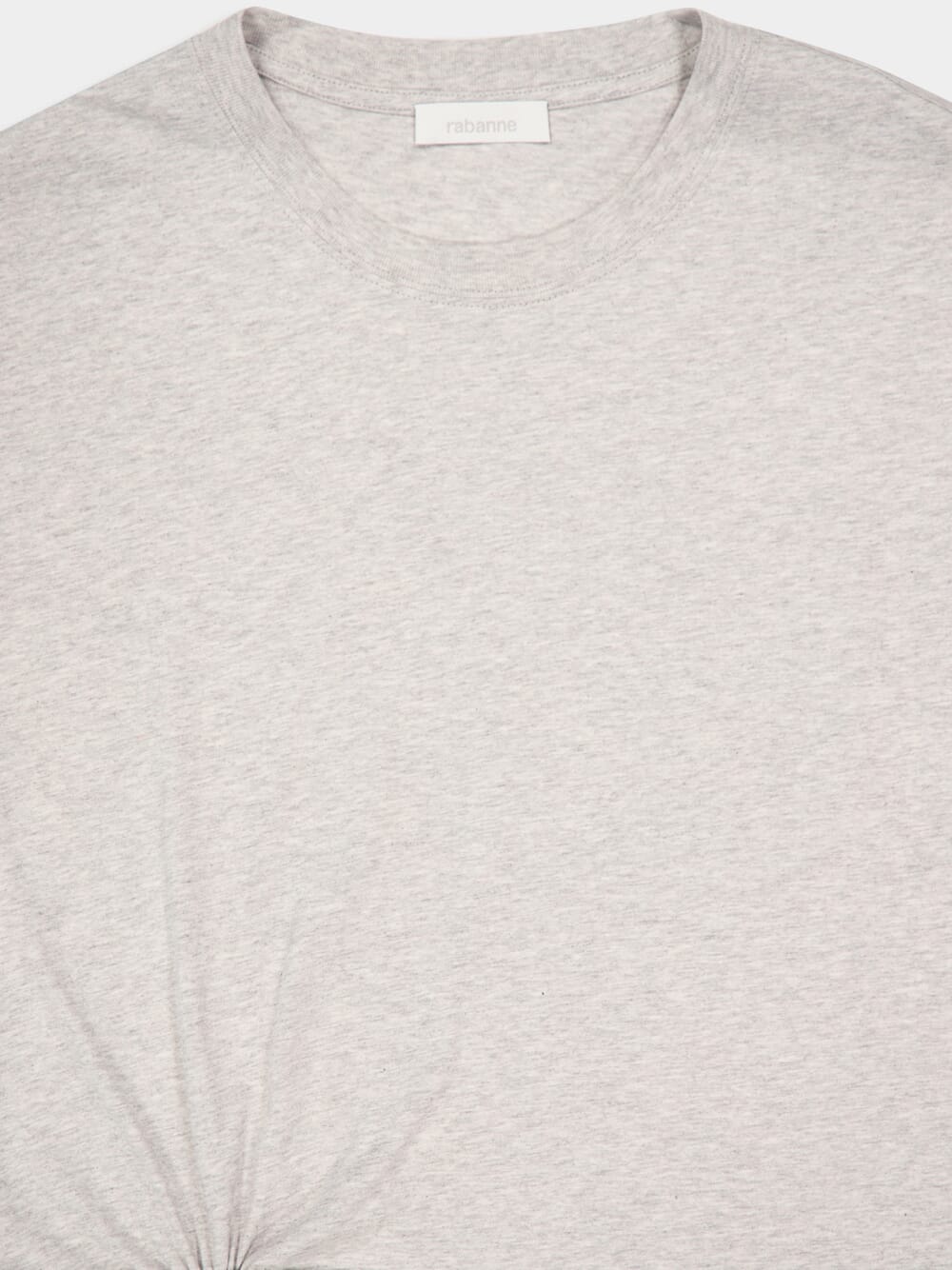 Grey T-Shirt with Side Piercing - Image 5