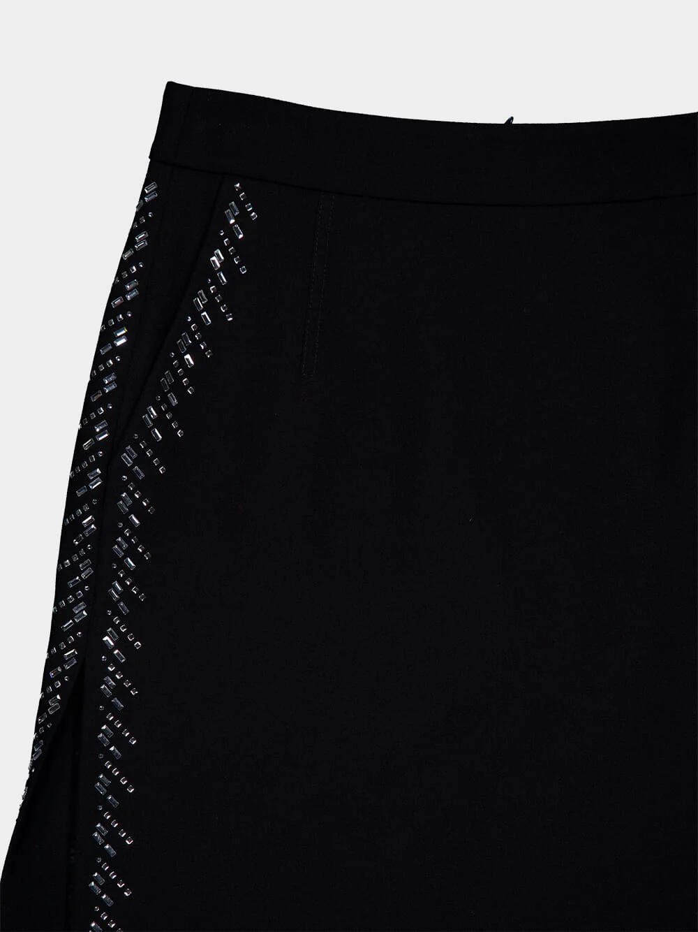 Rhinestone-Embellished Maxi Skirt - Image 3