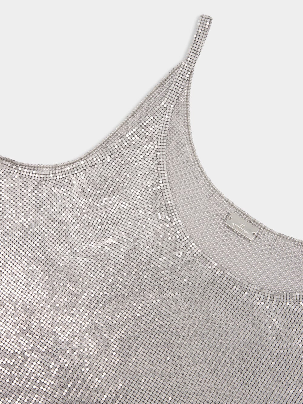 Silver Chainmail Tank Top - Image 5