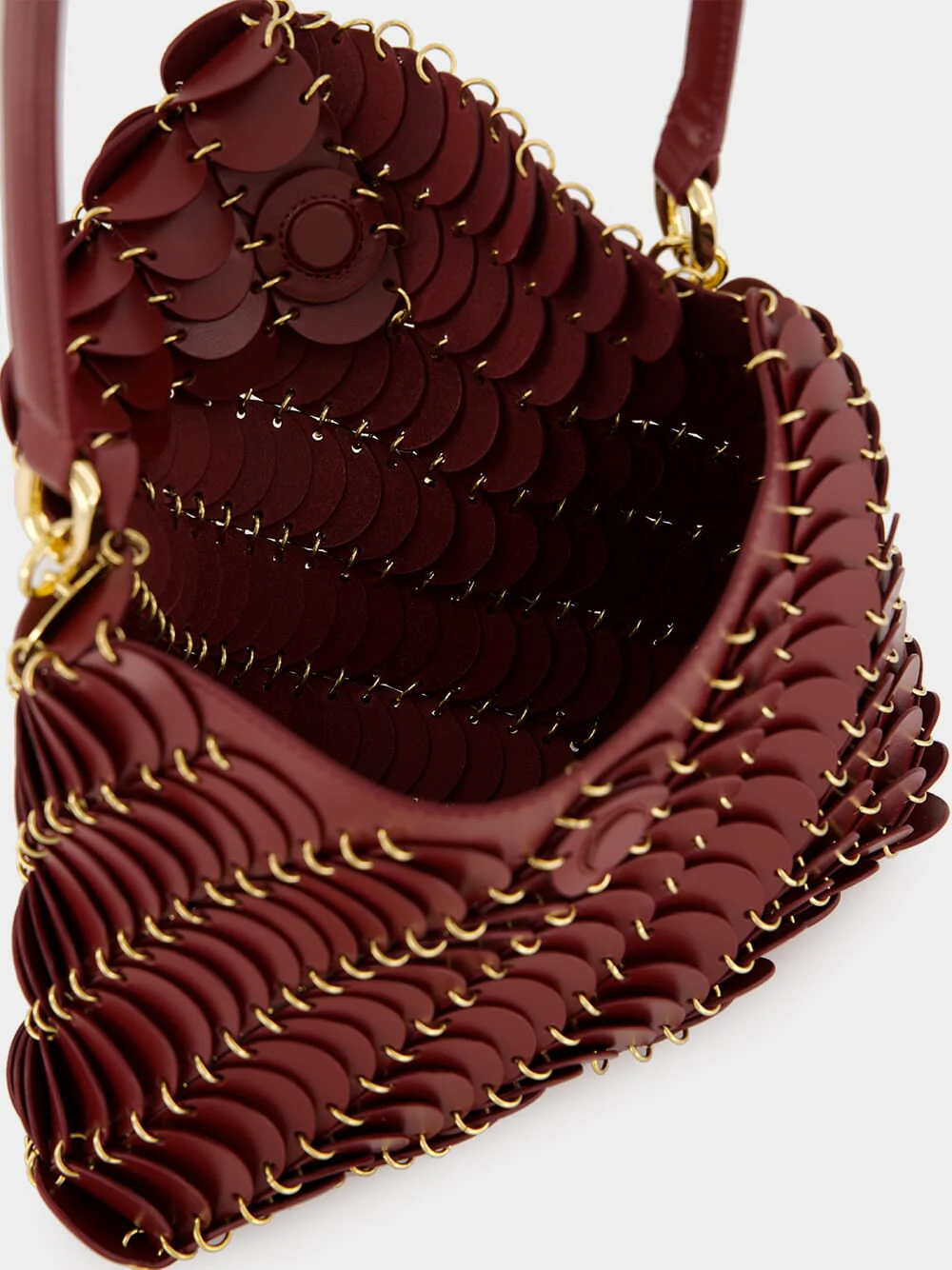 Cognac Paco Leather Bag - Image 5