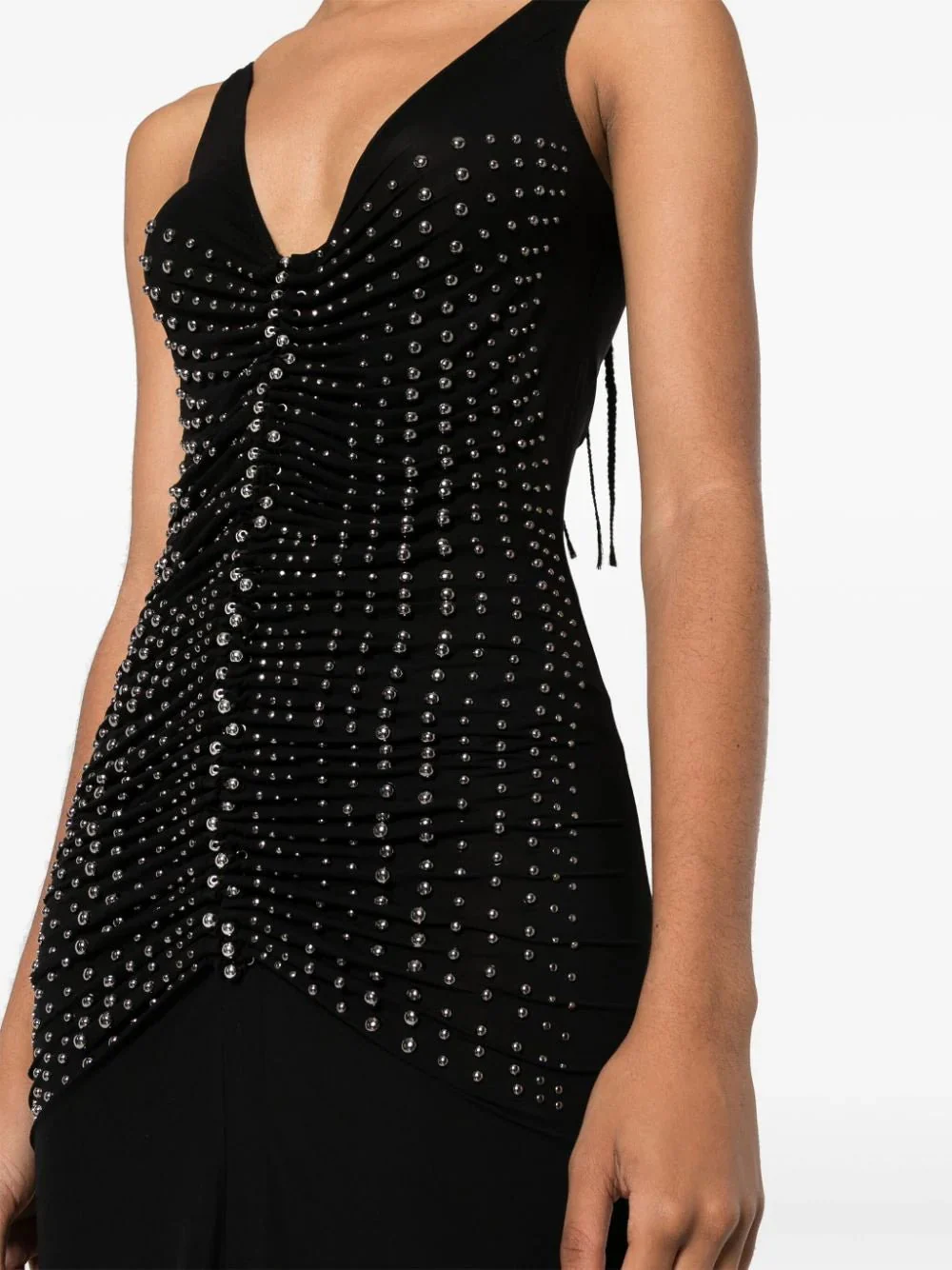 Embellished V-Neck Long Gown - Image 5
