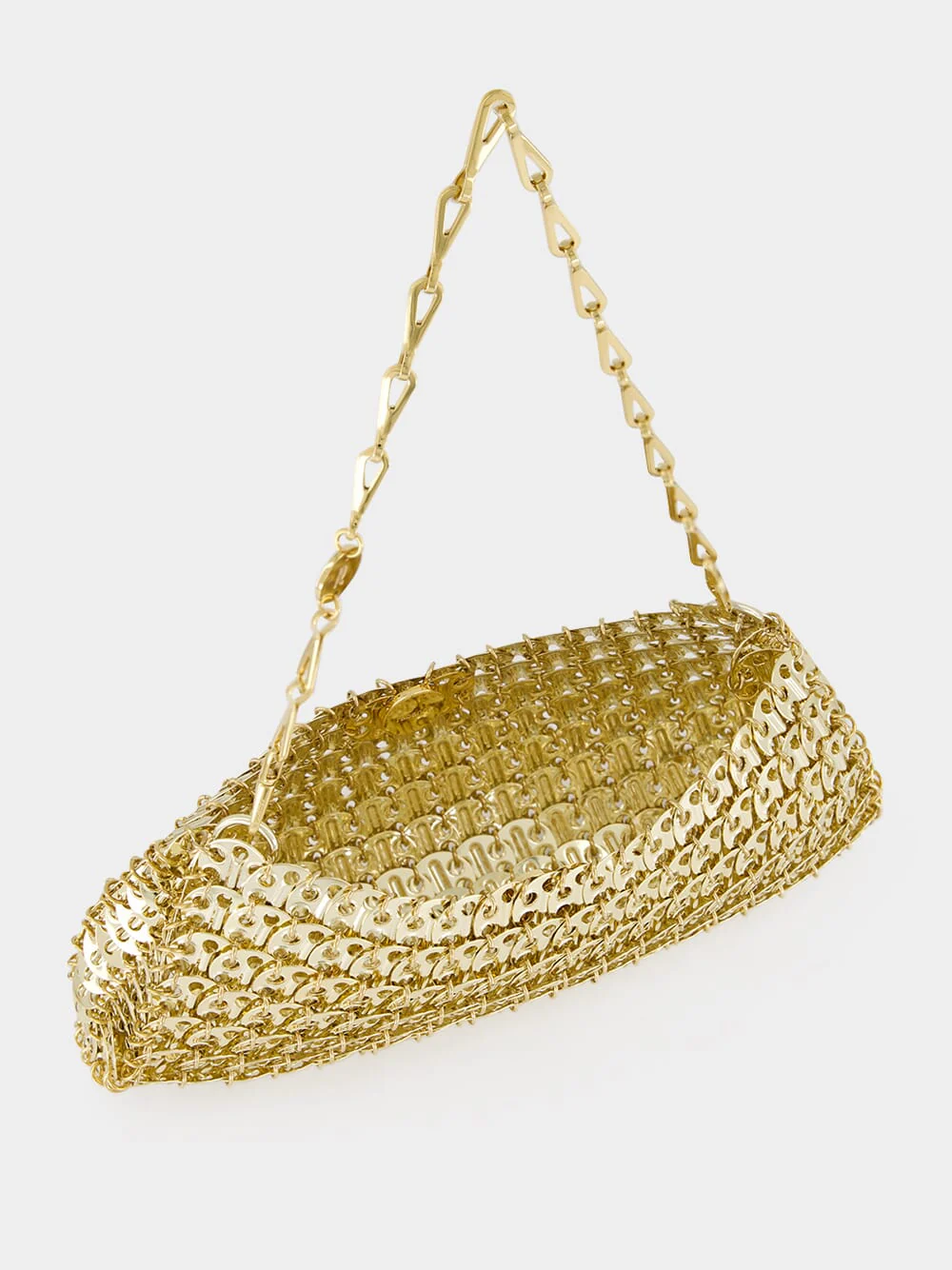 Gold 1969 Metal Disc Clutch Bag - Image 7
