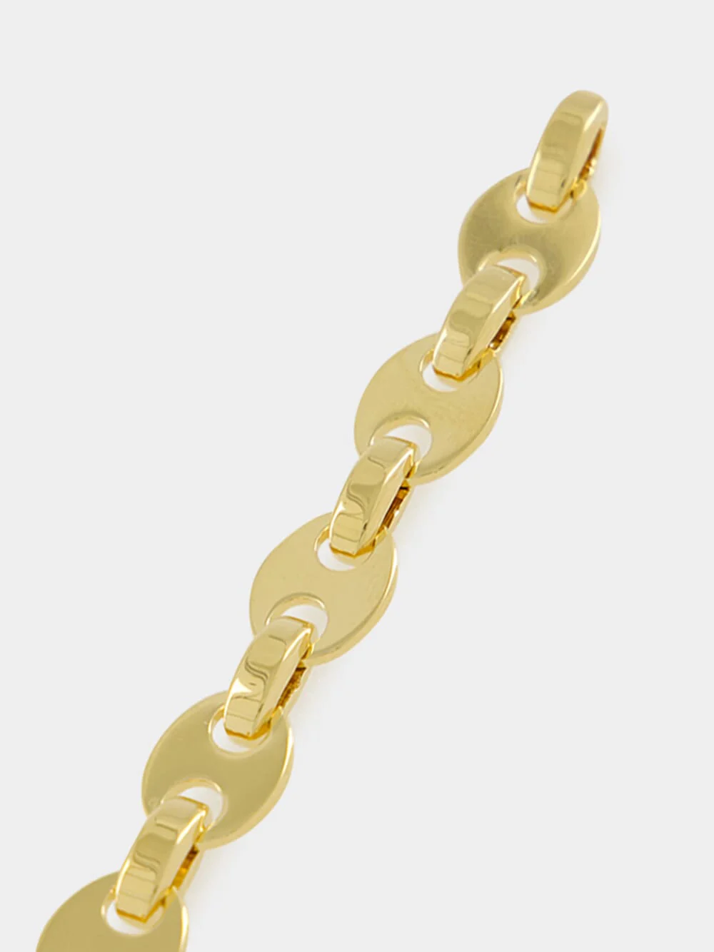 Gold Nano Chain Drop Earrings - Image 3
