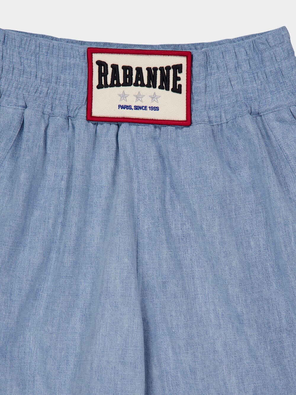 Light Blue Denim Bermuda Shorts - Image 7