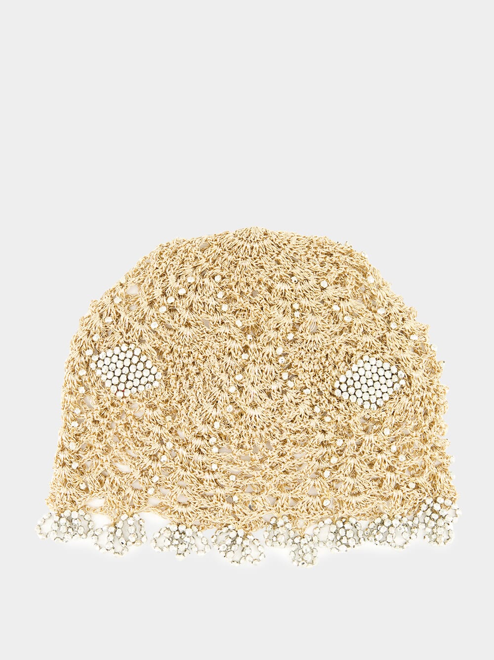Natural Crochet Beanie - Image 2