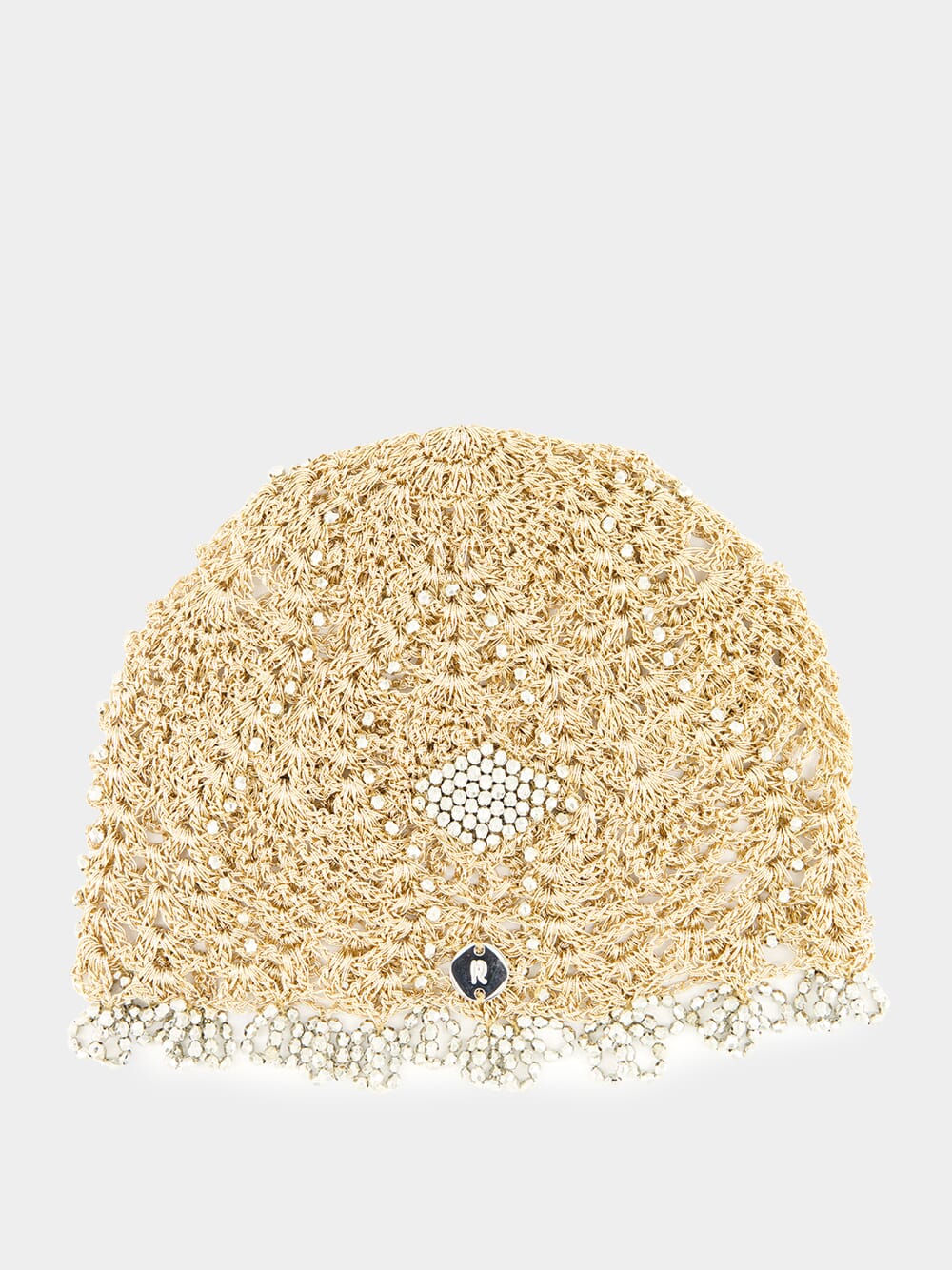 Natural Crochet Beanie - Image 3