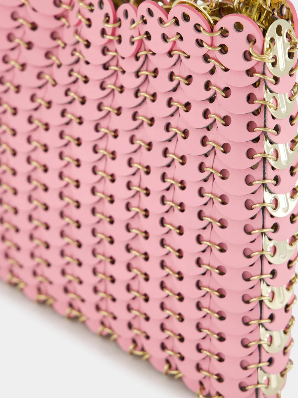 Pink and Gold 1969 Leather Flip Bag - Image 8