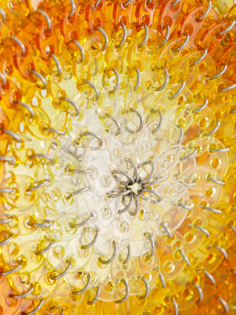 Round Orange Gradient 1969 Resin Disc Bag - Image 8