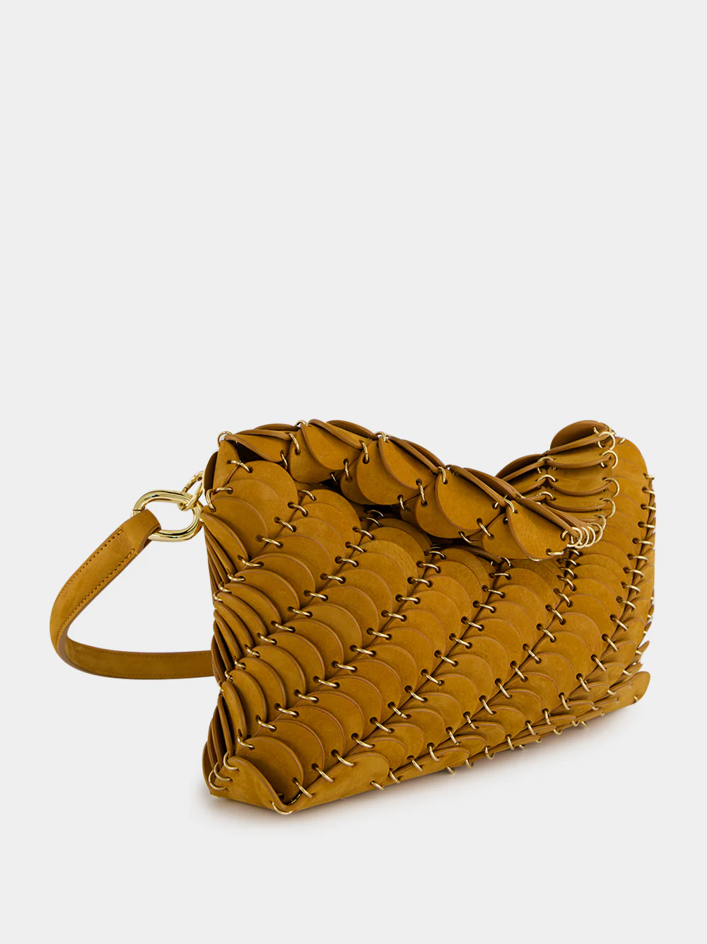 Camel Leather Shoulder Bag - Image 3