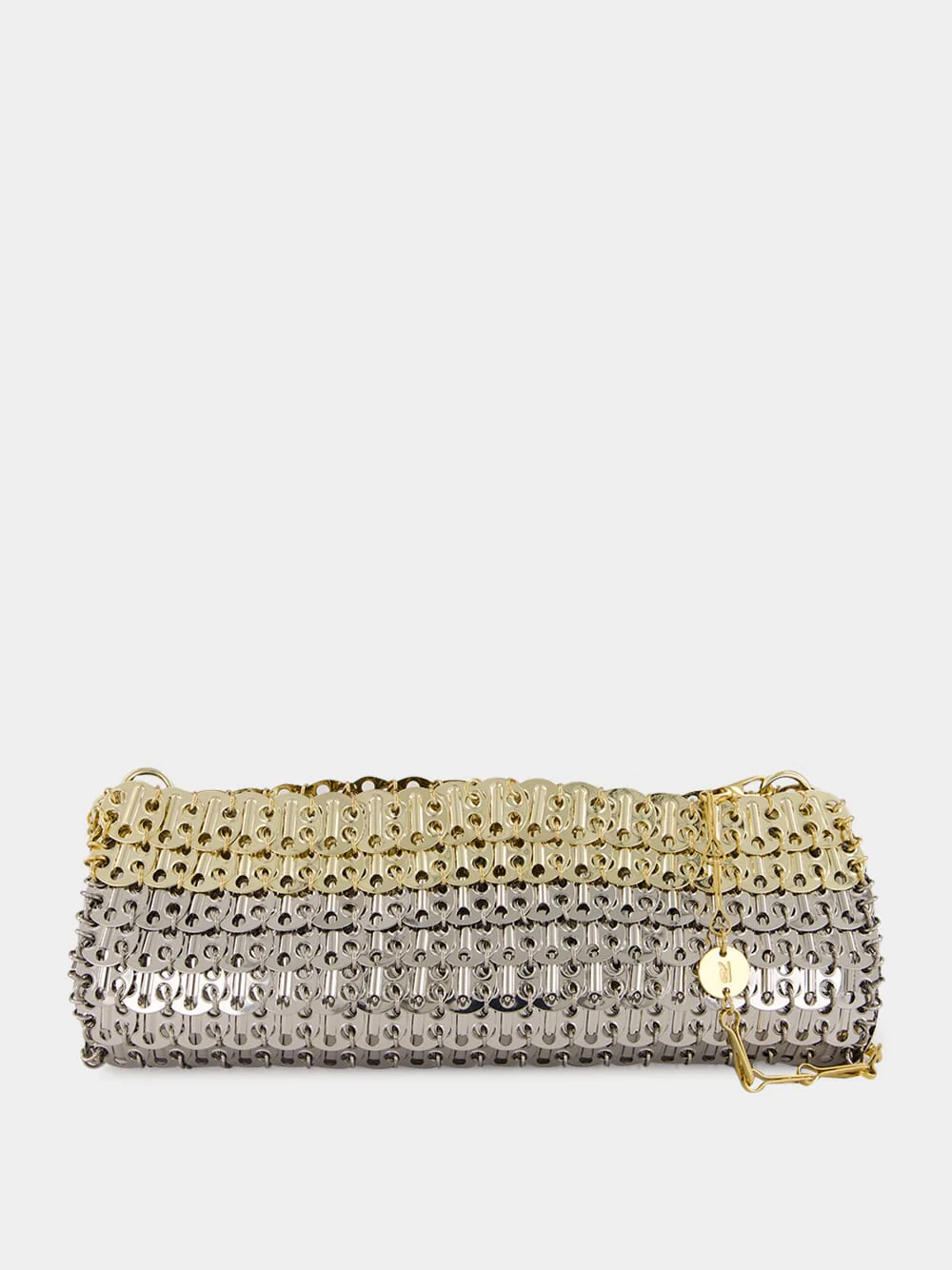 1969 Skyline Two-Tone Metal Clutch Bag - Image 2