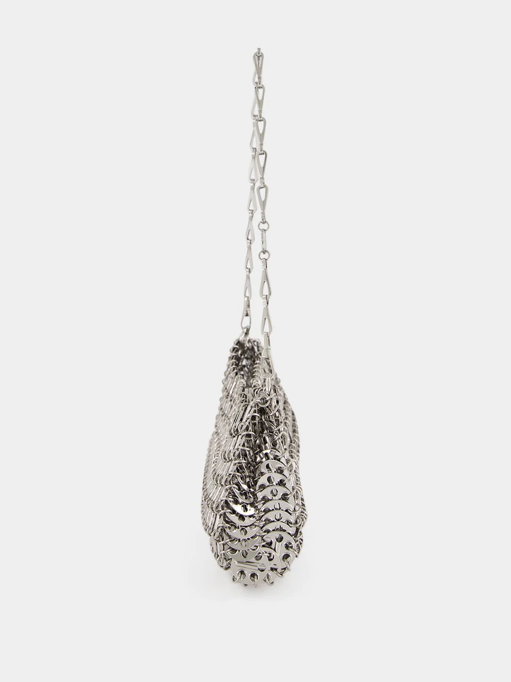 Silver 1969 Metal Disc Clutch Bag - Image 6