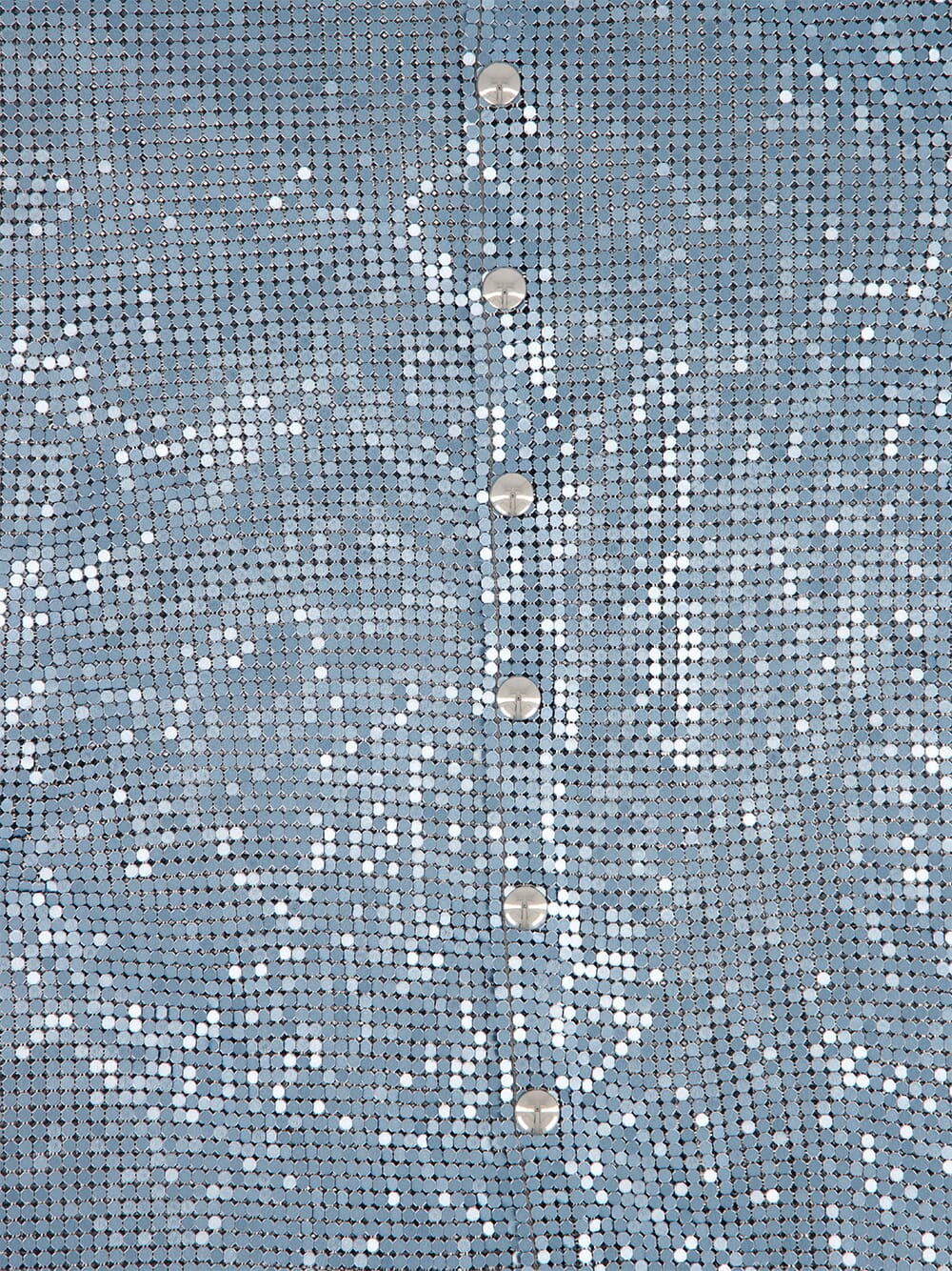 Sky Blue Aluminium Strap Maxi Dress - Image 4