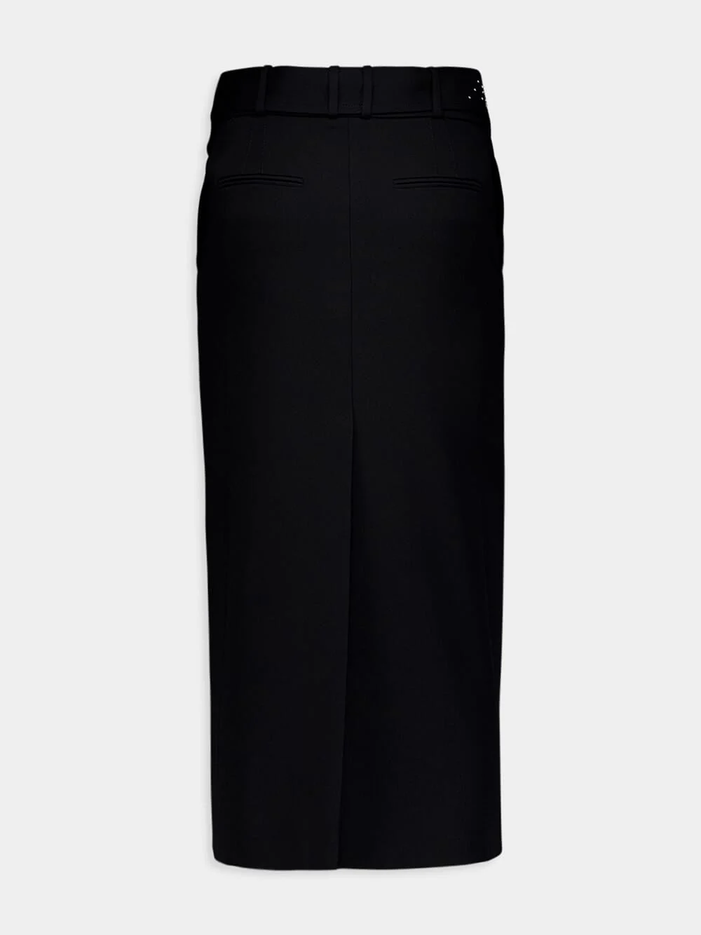 Studded-Belt Midi Skirt - Image 3