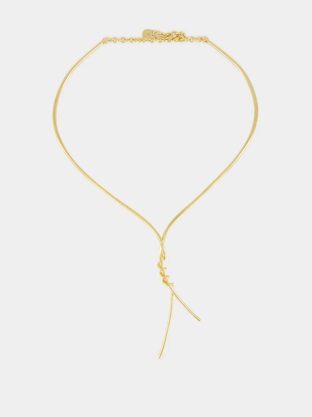 Twisted Gold Necklace