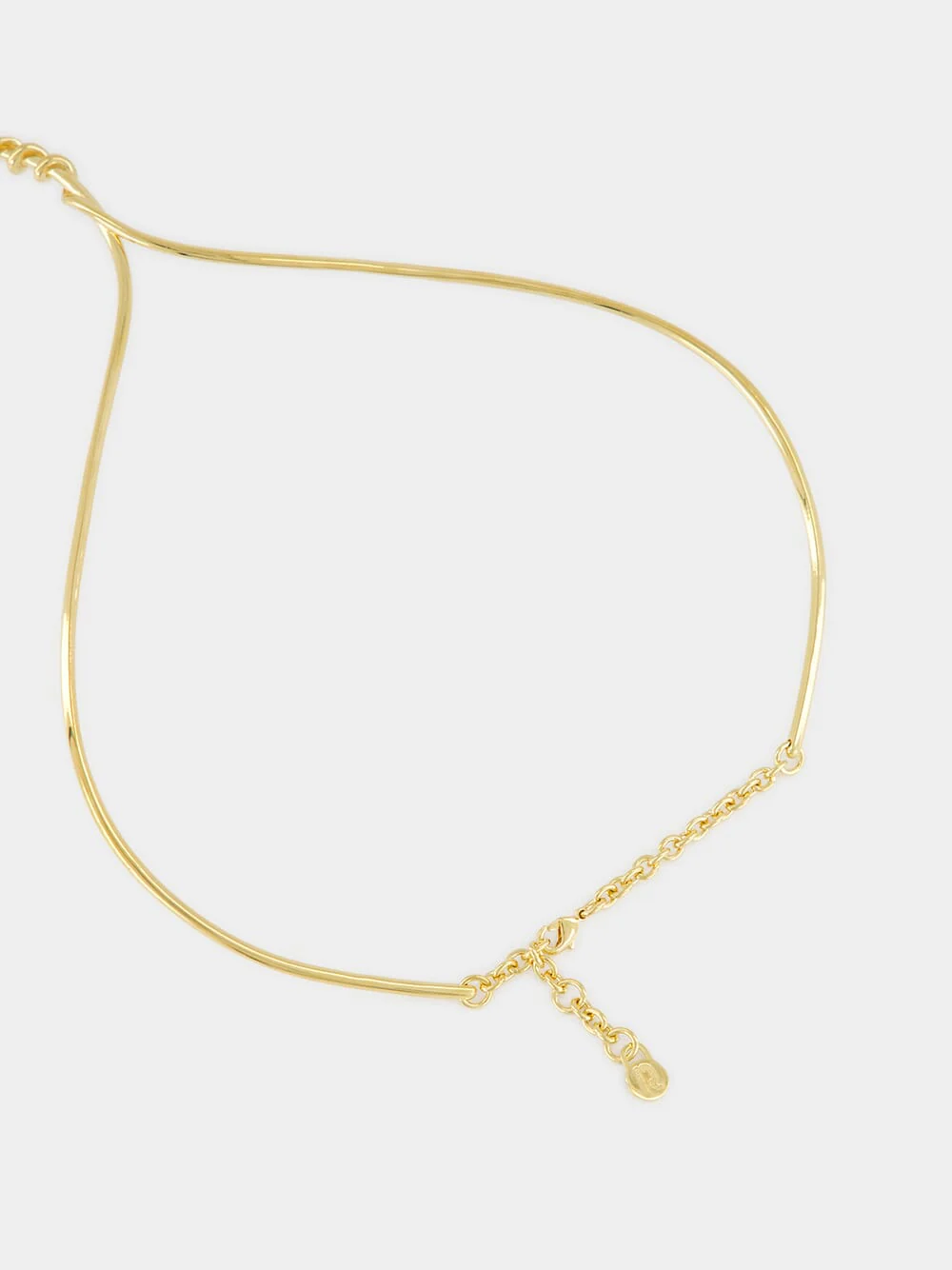 Twisted Gold Necklace - Image 3