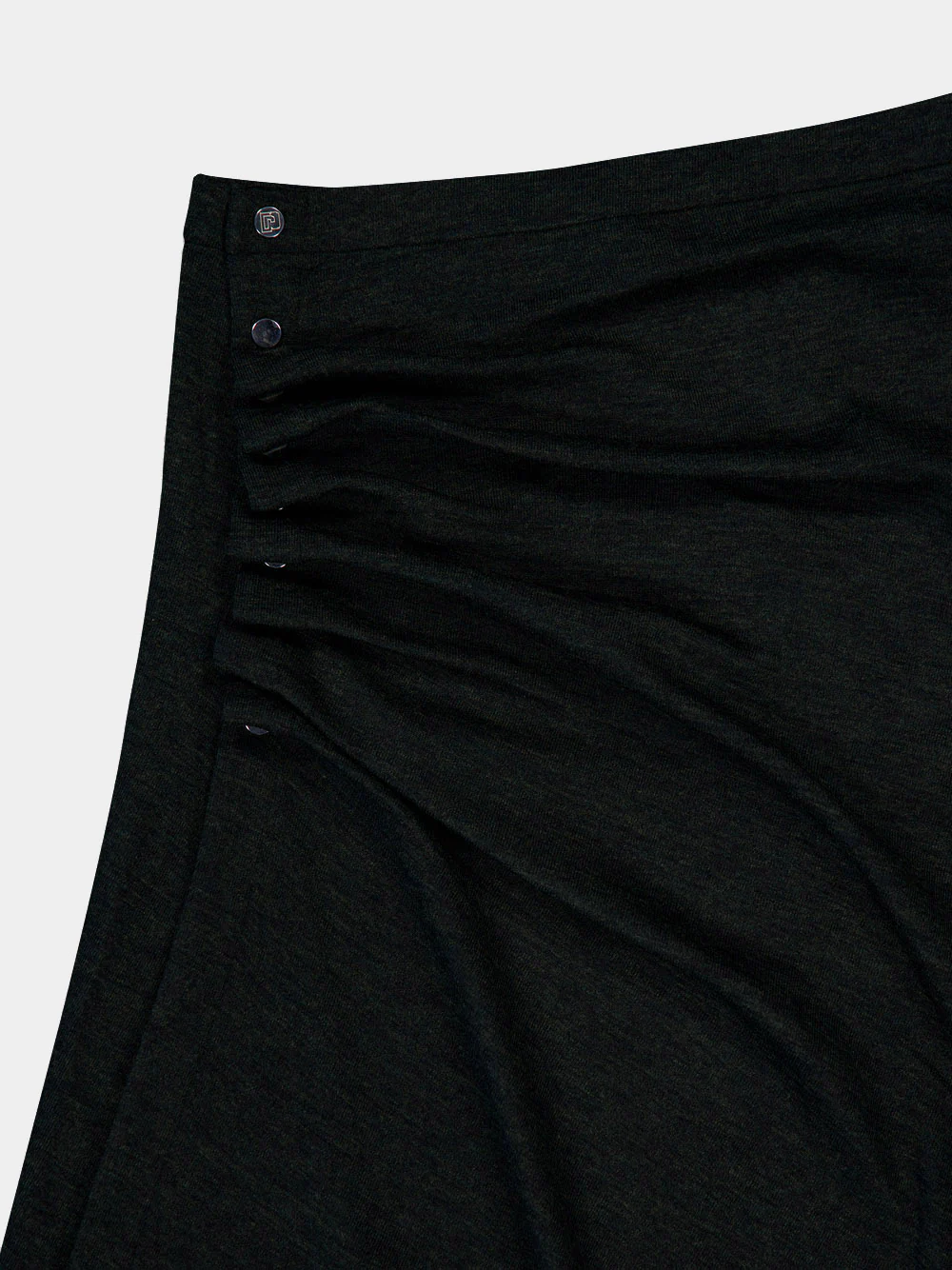 Wrap Asymmetric Midi Skirt - Image 5