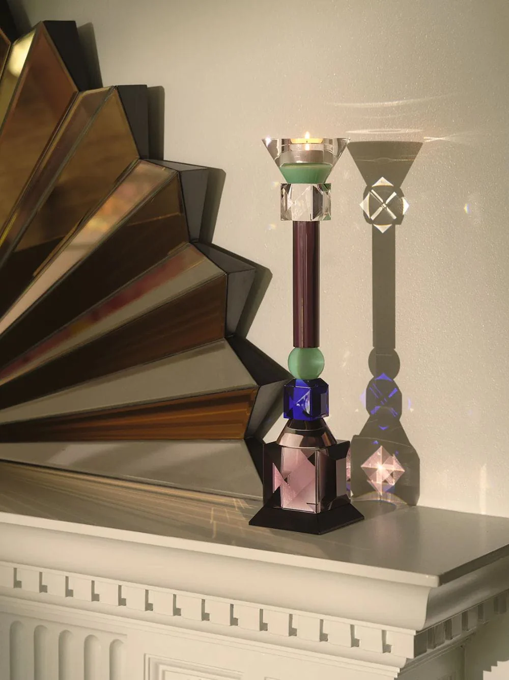 Torre Crystal Candlestick - Image 2