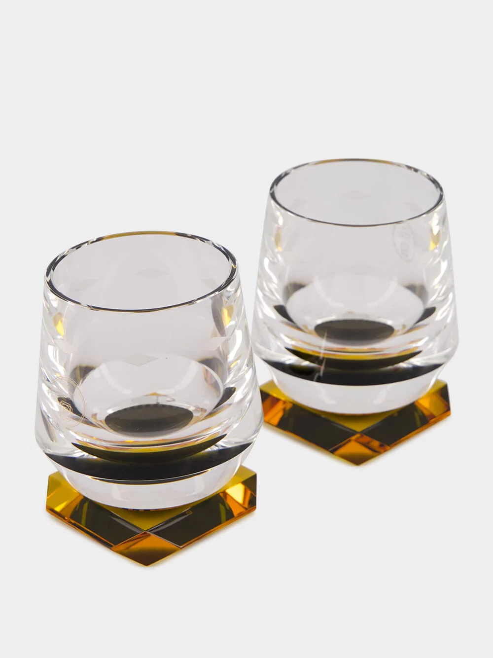 Whimsy Amber Whisky Set of 2 Glasses - Image 3