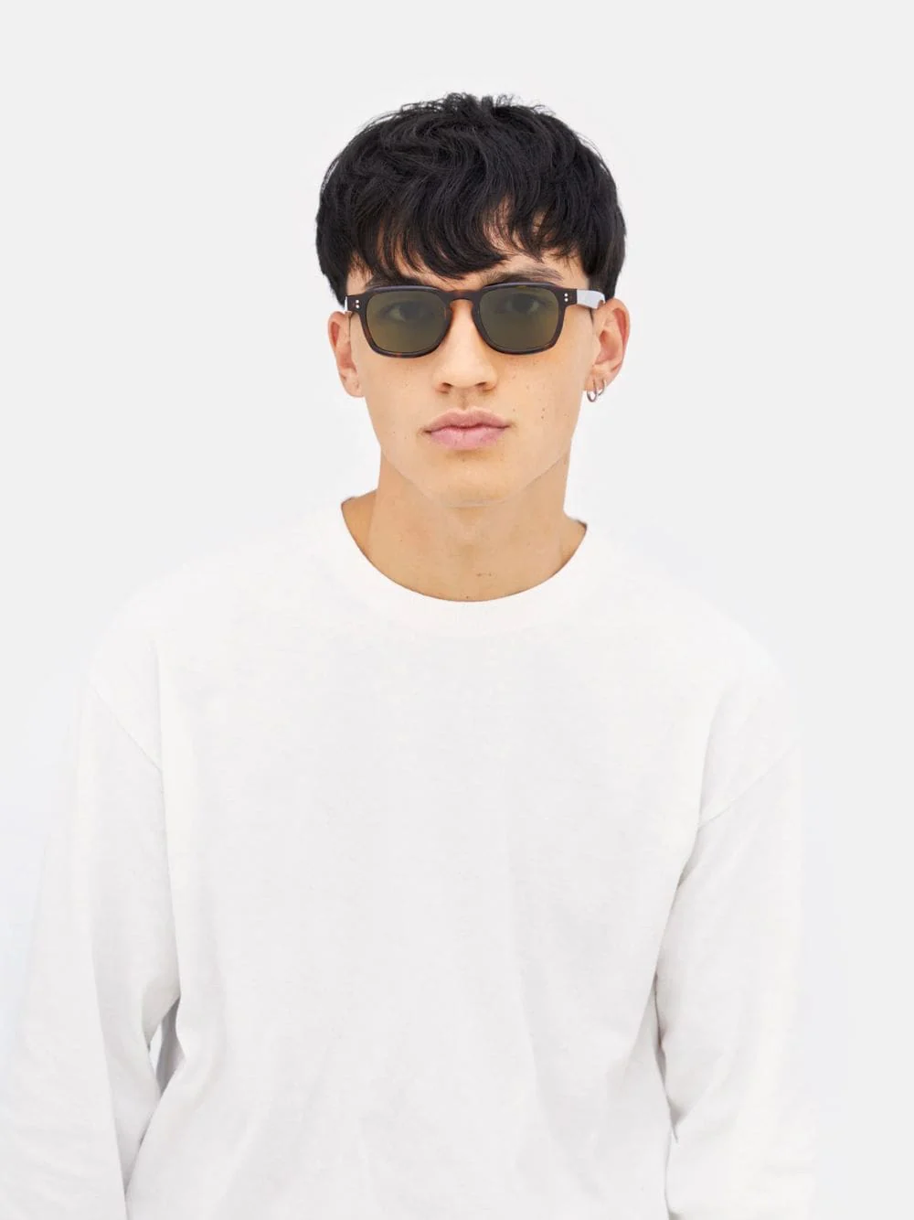 Luce Green Havana Sunglasses - Image 2
