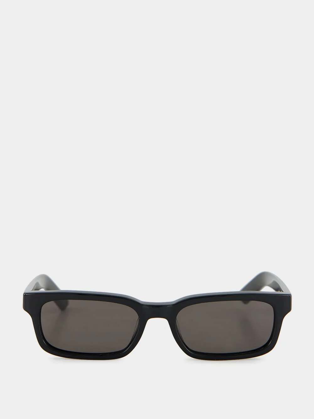 Gesto Black Rectangular Sunglasses