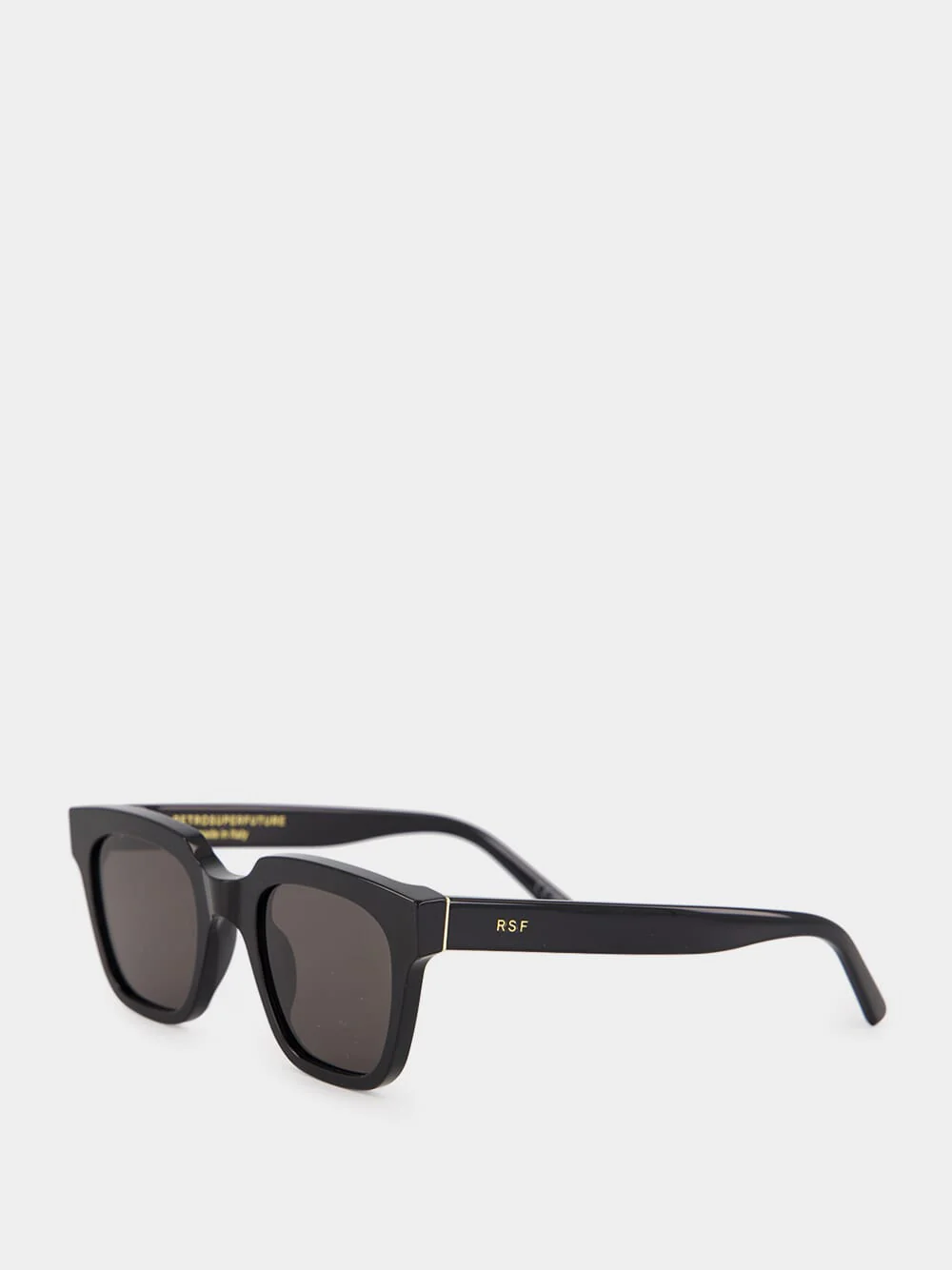 Giusto Black Square Sunglasses - Image 4
