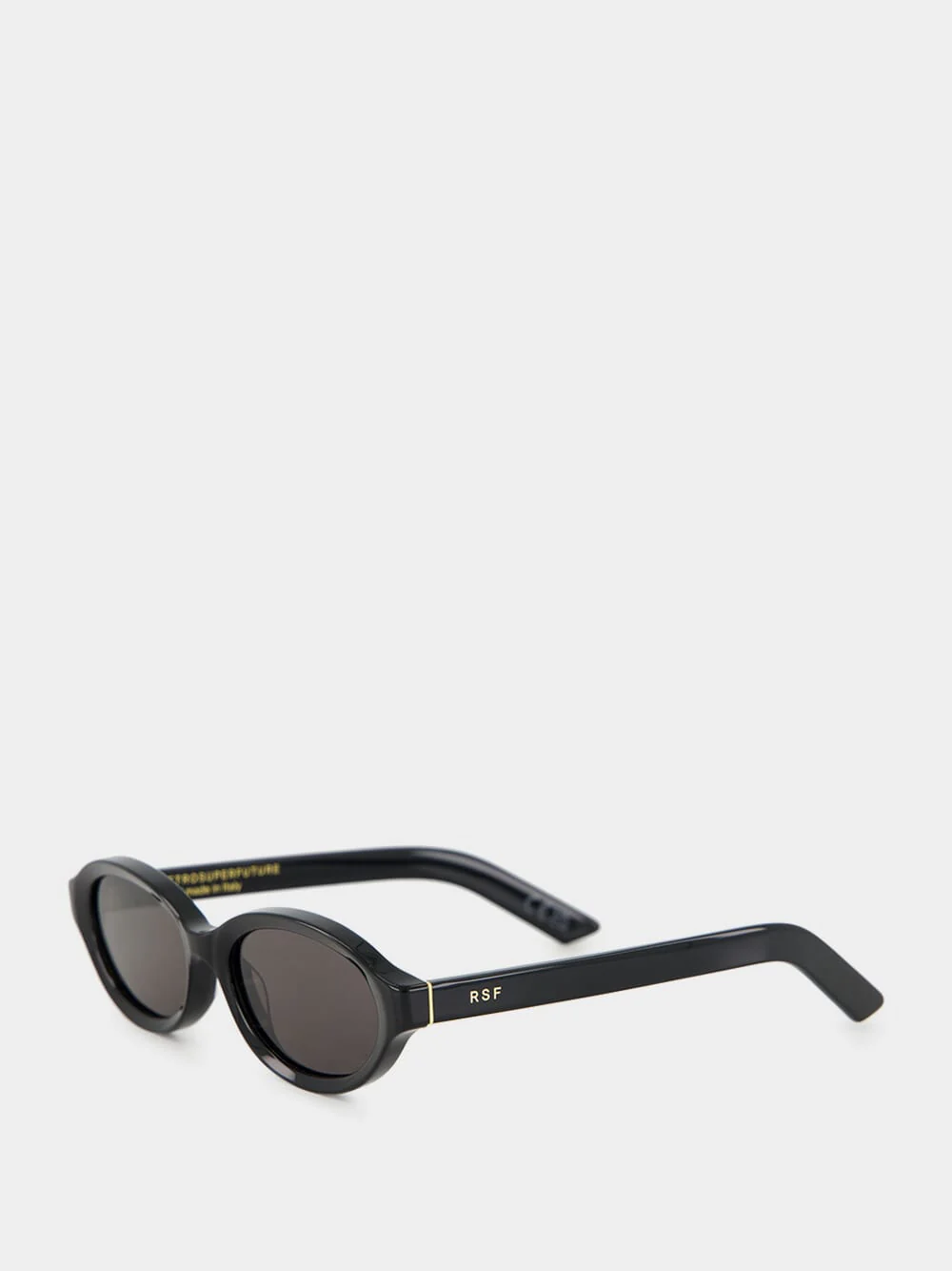 Parola Black Round Sunglasses - Image 3