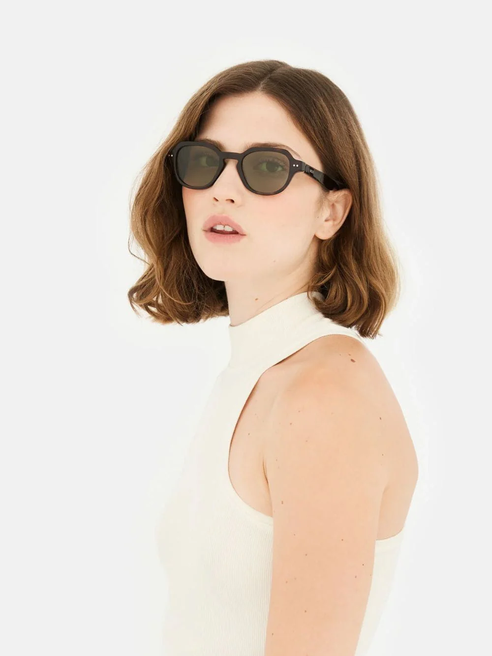 Voce 3627 Havana Round Sunglasses
