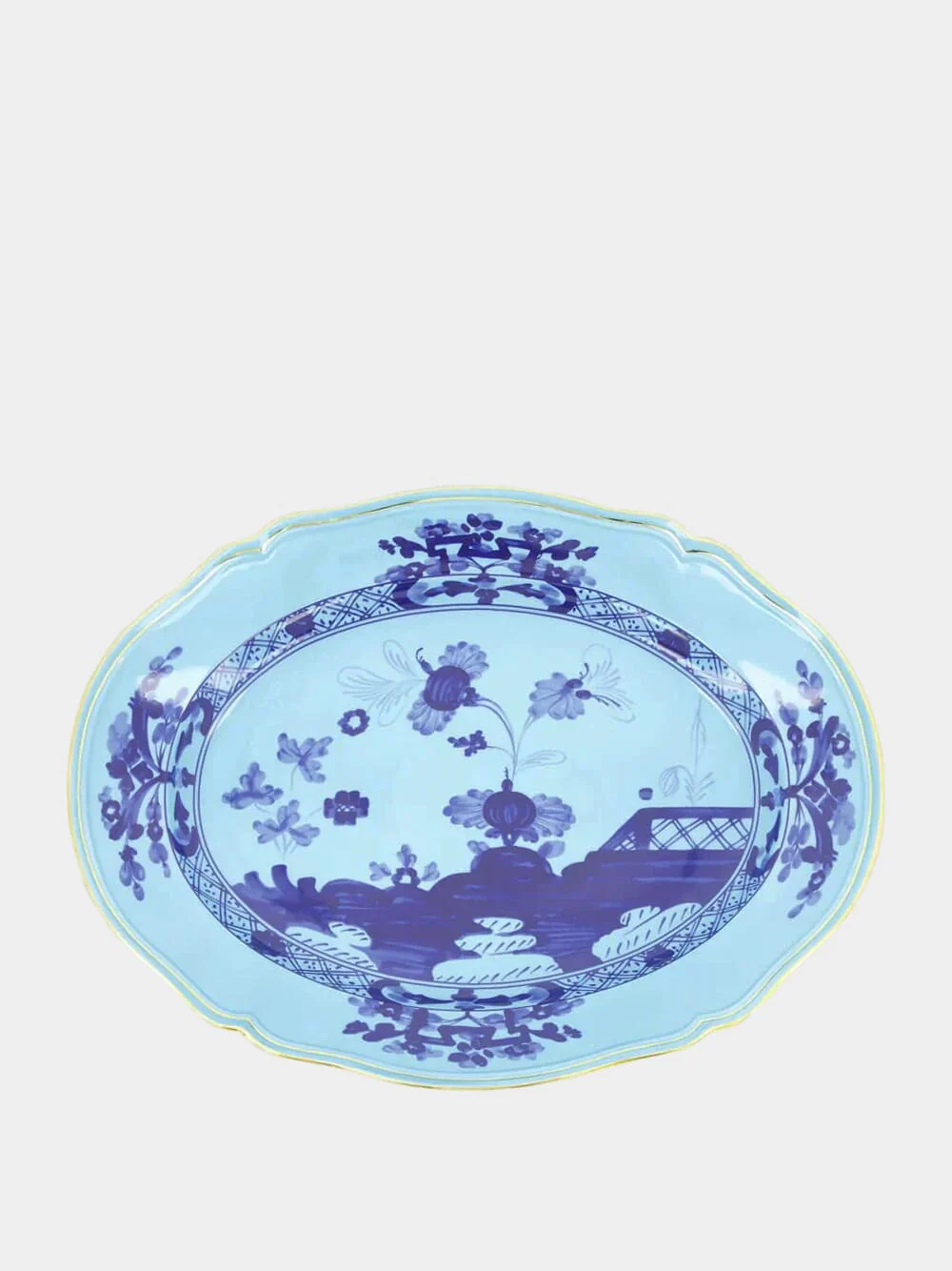 Oriente Italiano Oval Flat Platter