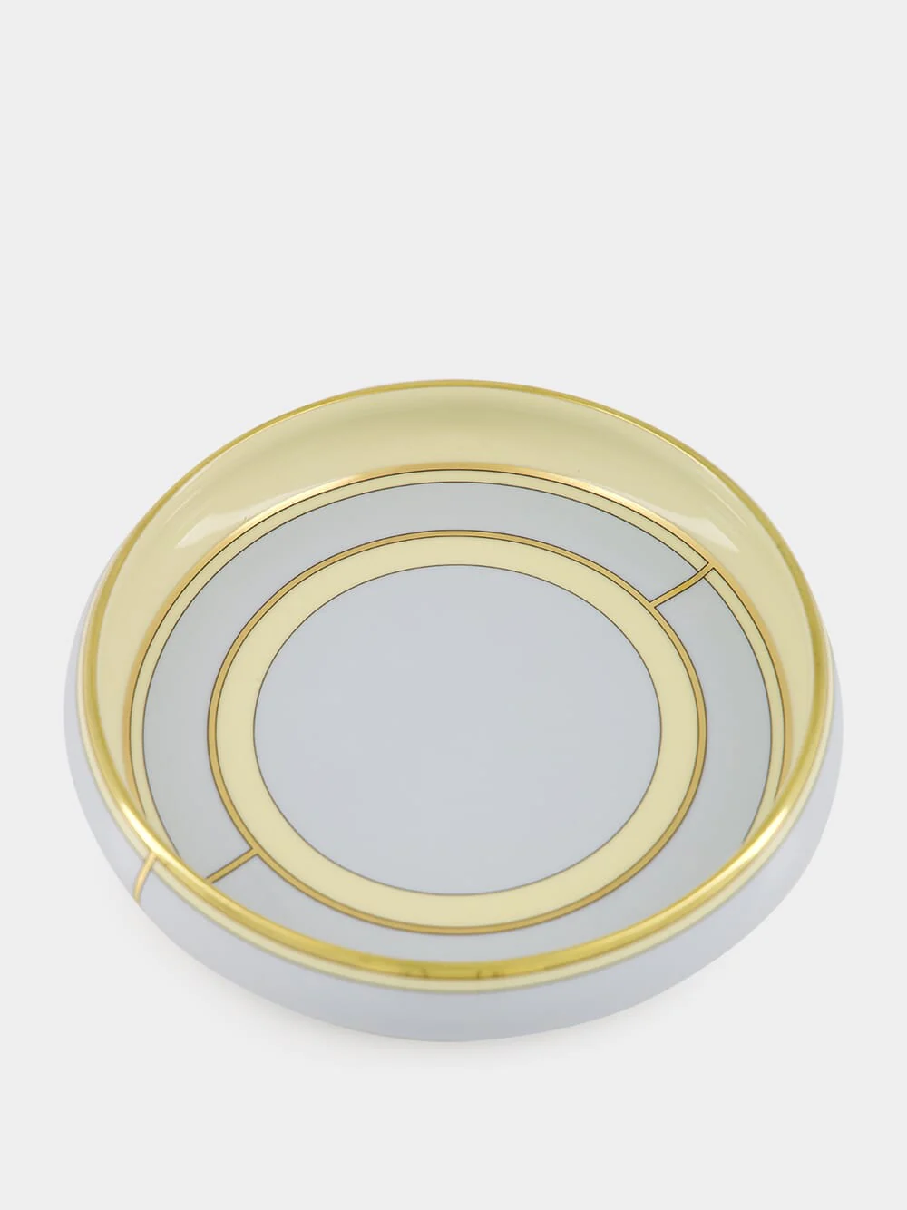 Light Blue Diva Round Porcelain Change Tray - Image 4