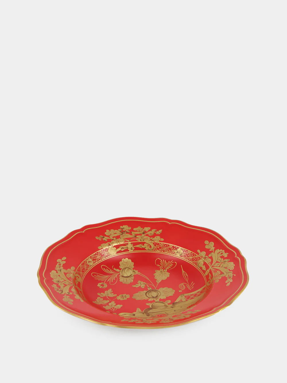 Red Oriente Italiano Rubrum Soup Plate - Image 2