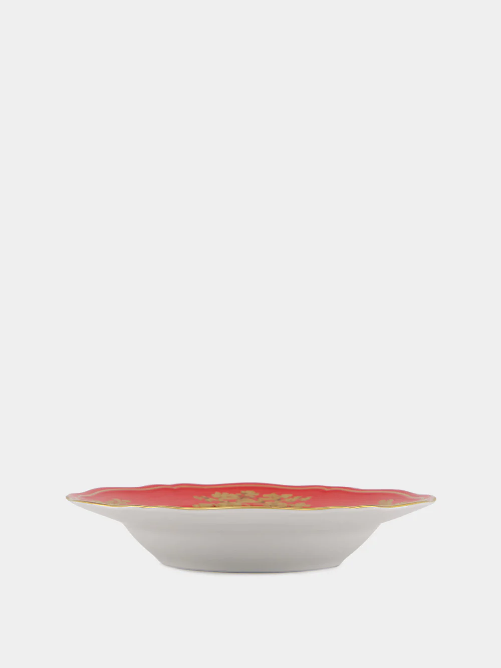 Red Oriente Italiano Rubrum Soup Plate - Image 3