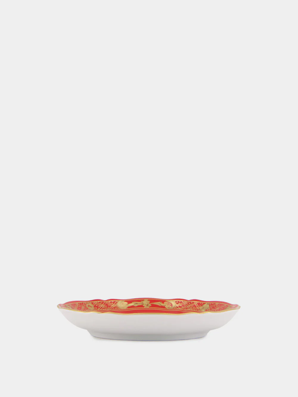 Red Oriente Italiano Rubrum Tea Saucer - Image 3