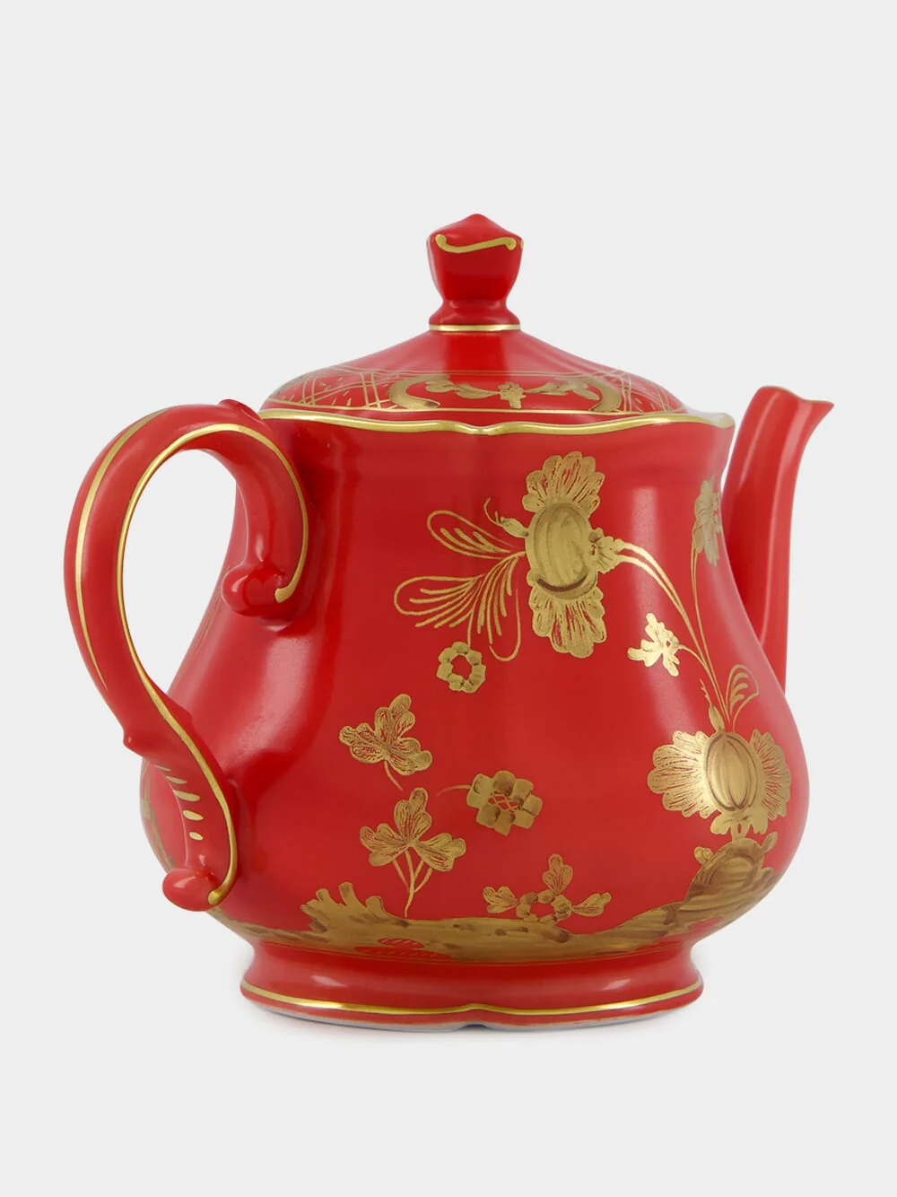 Red Oriente Italiano Rubrum Teapot with Cover - Image 2