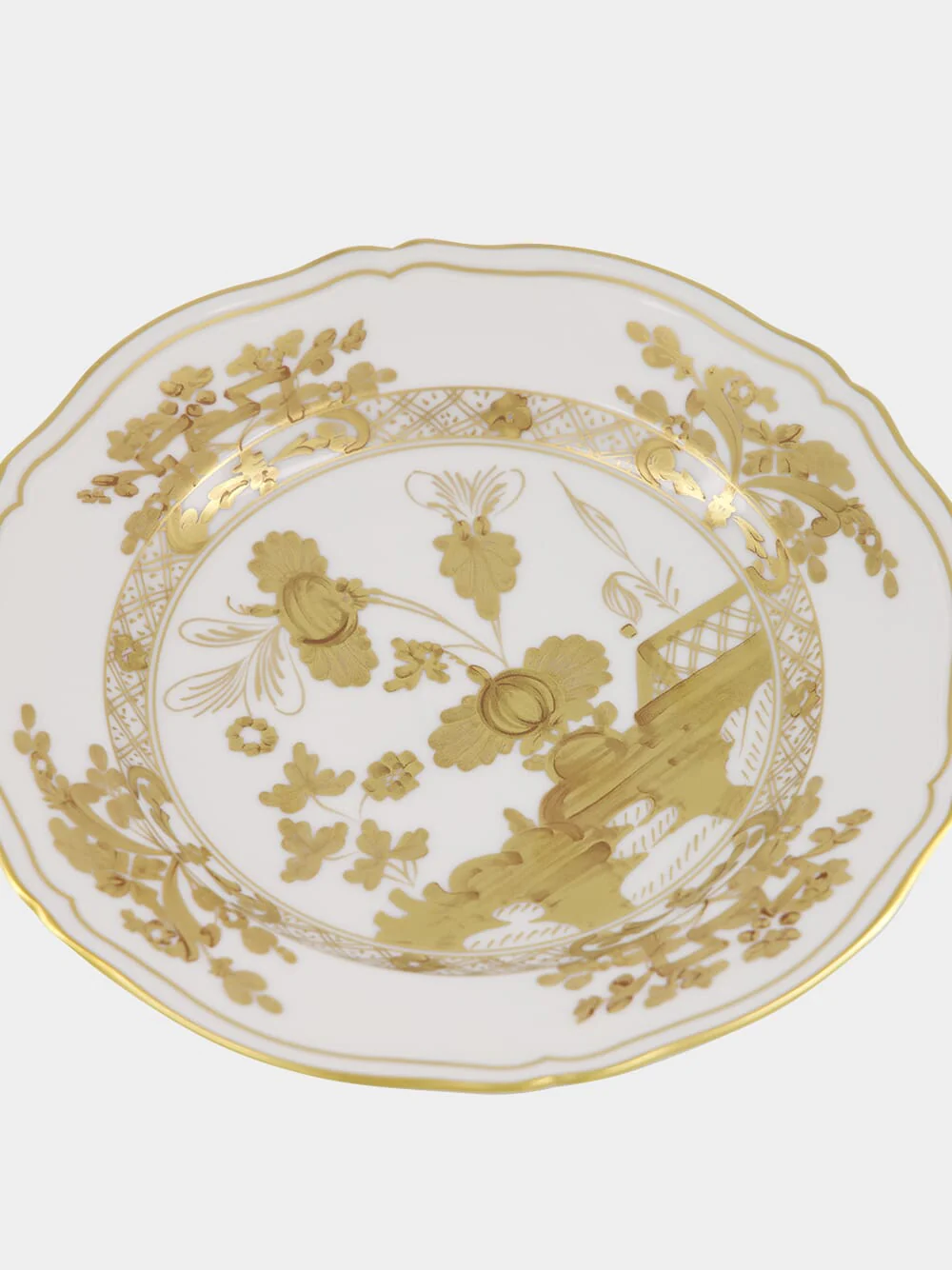 White Oriente Italiano Aurum Dessert Plate - Image 4