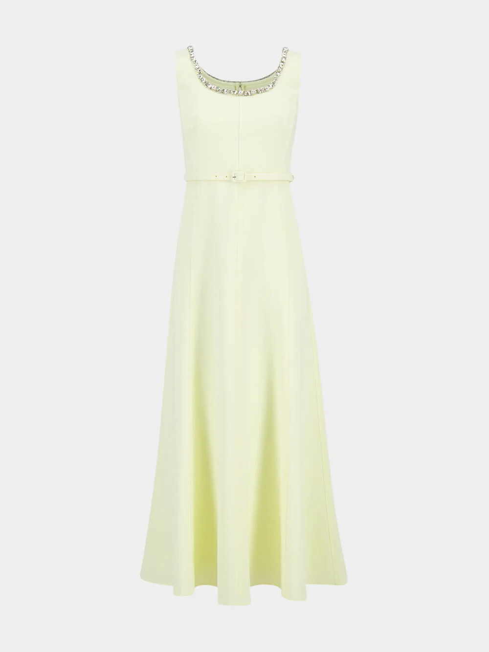 Embellished Heavy Cady Maxi Dress - Image 2