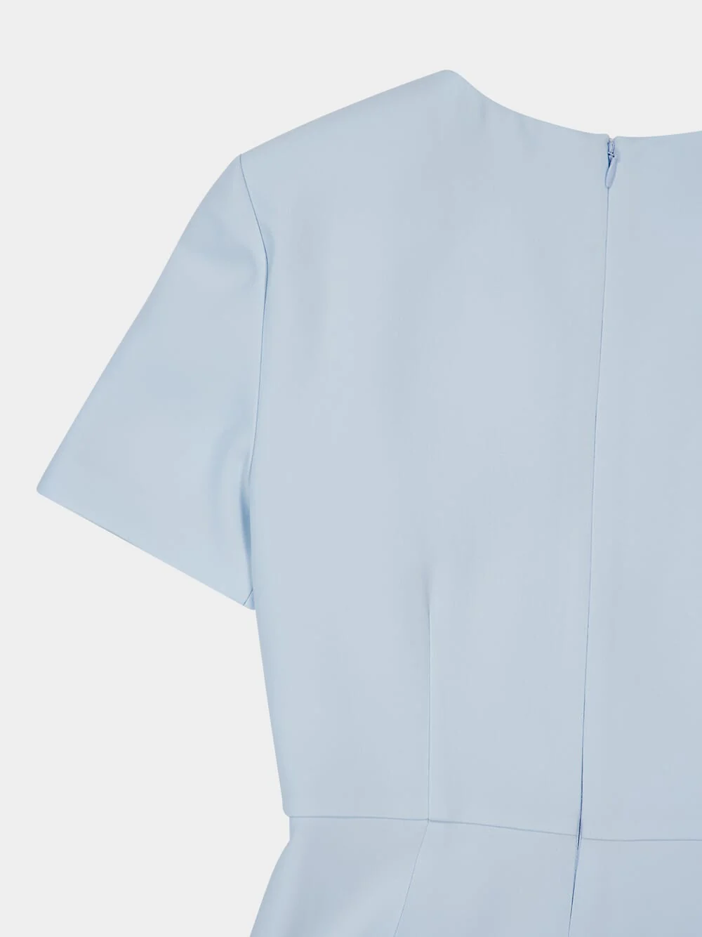 Tri-Fold Belted Midi Dress - Image 6