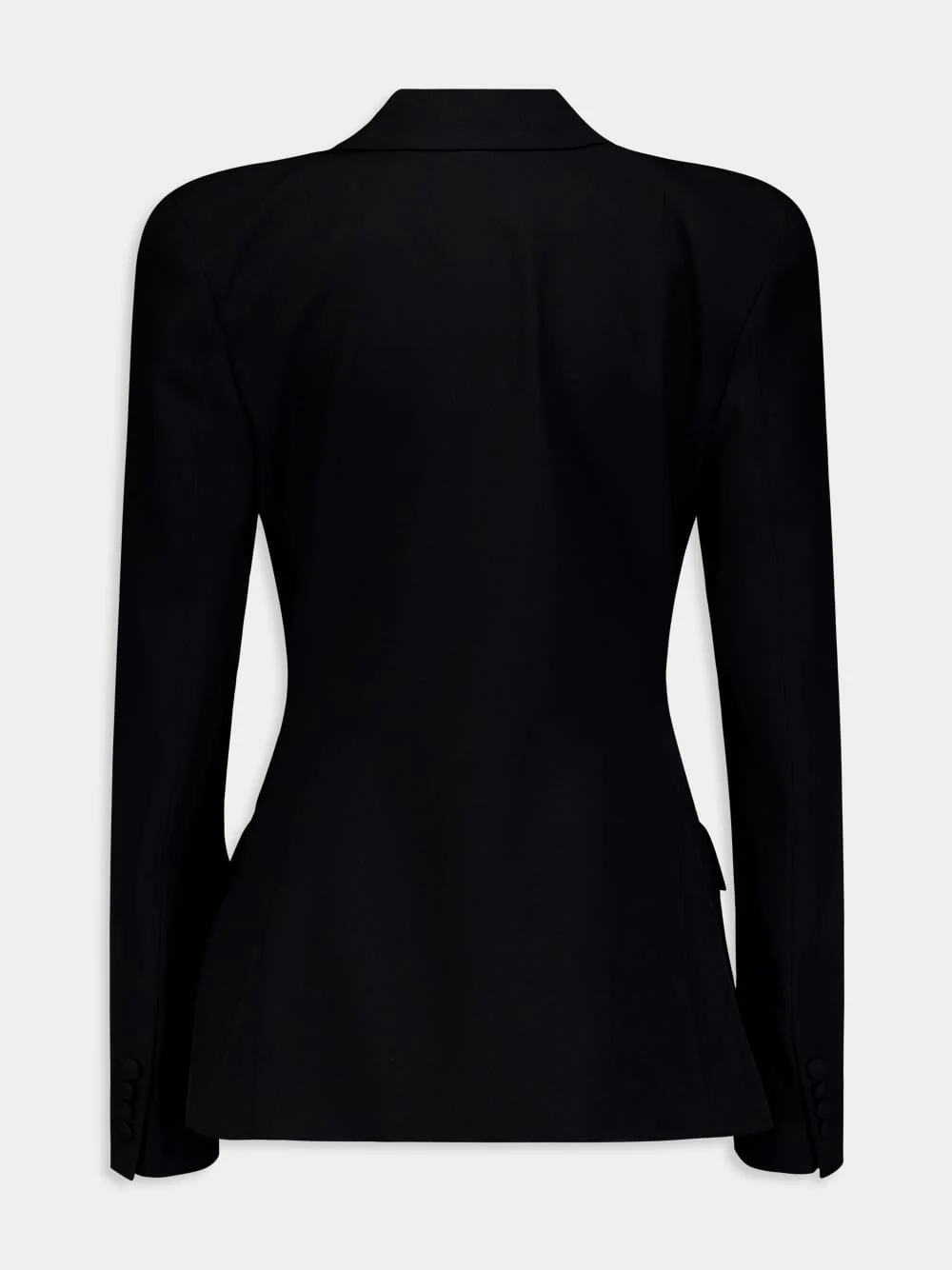 Round Shoulder Waisted Blazer - Image 2