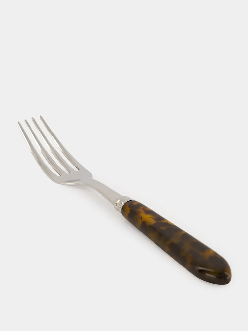 Faux Tortoise Dinner Fork - Image 3
