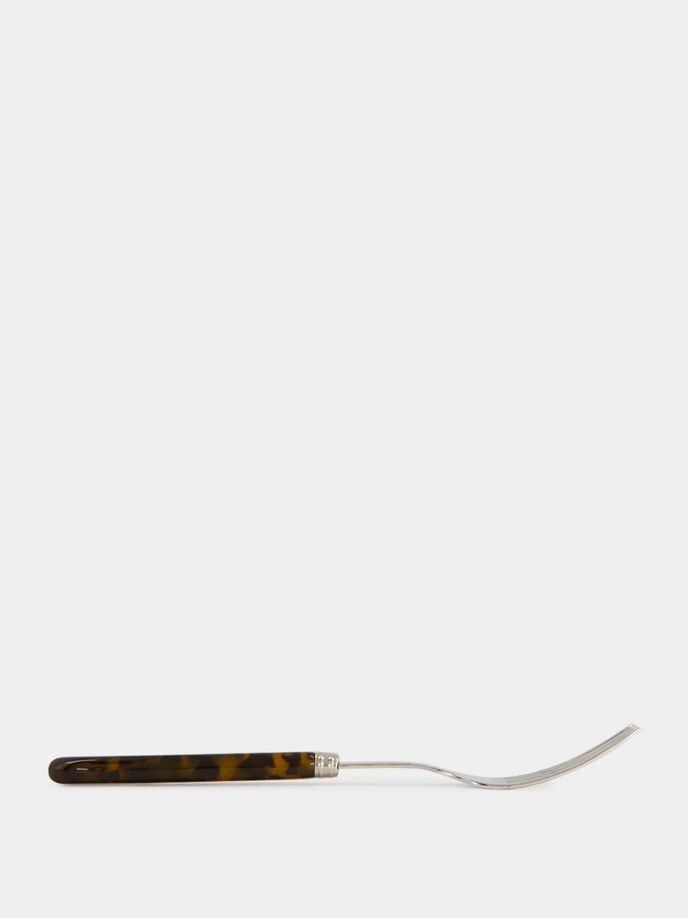 Faux Tortoise Dinner Fork - Image 4