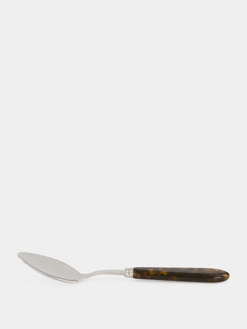 Faux Tortoise Dinner Spoon - Image 2