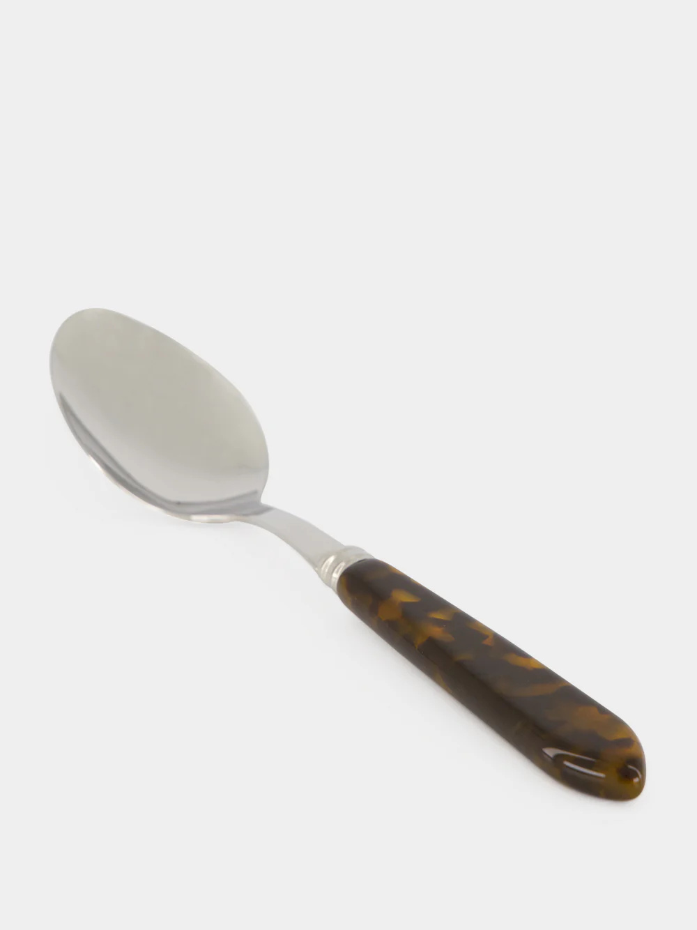 Faux Tortoise Dinner Spoon - Image 3