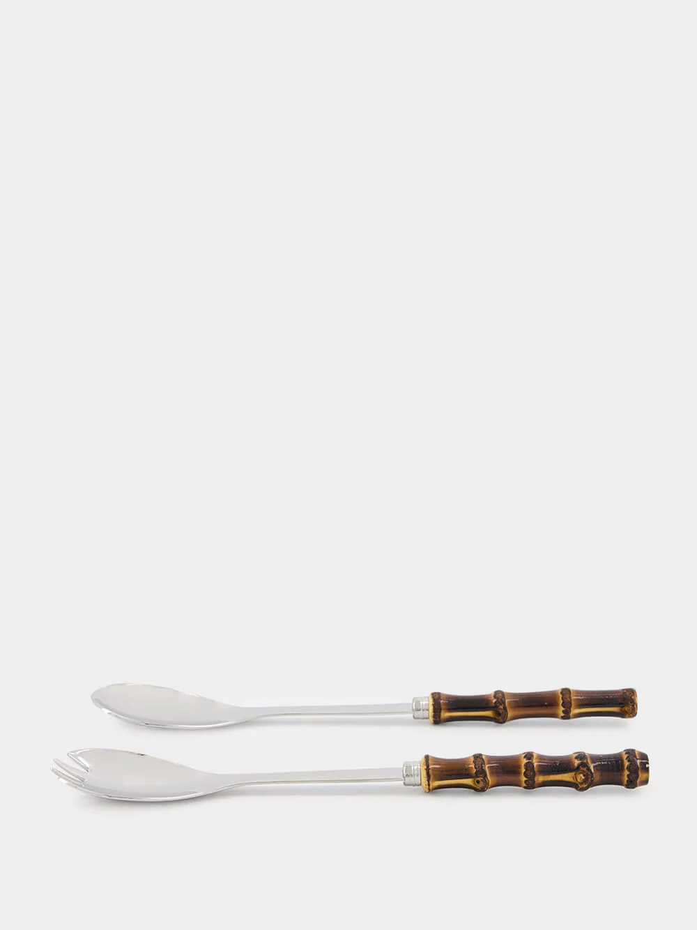 Panda Dark Bamboo Salad Set - Image 2